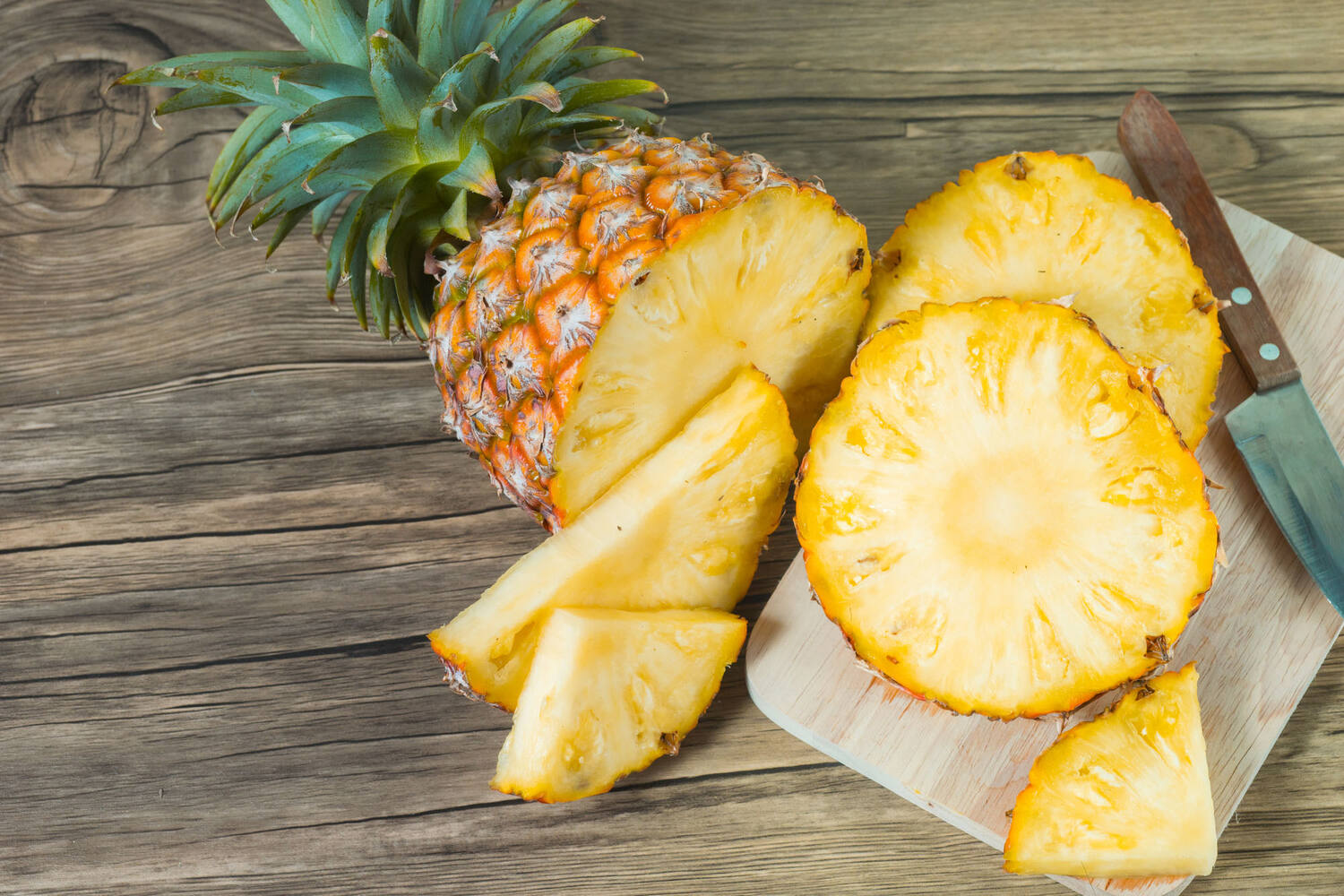 Ananas brunoise 10mm 1kg kist 4 stuks